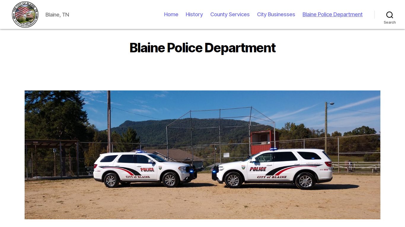 Blaine Police Department - Official Blaine TN Grainger County